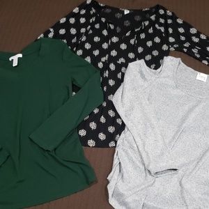 Maternity tops lot
